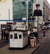 Image Title: Checkpoint Charlie. [Photo: Open Door Travelers]