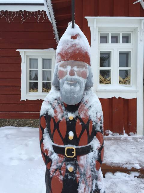 Image Title: Santa's North Pole Home [Photo: Open Door Travelers]
