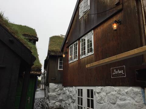 Image Title: Barbara's Fish House and Ræst restaurants in Tórshavn [Photo: Open Door Travelers]