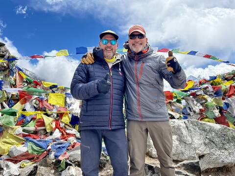 Image Title: The Trek to Everest Base Camp [Photo Credit: Open Door Travelers]