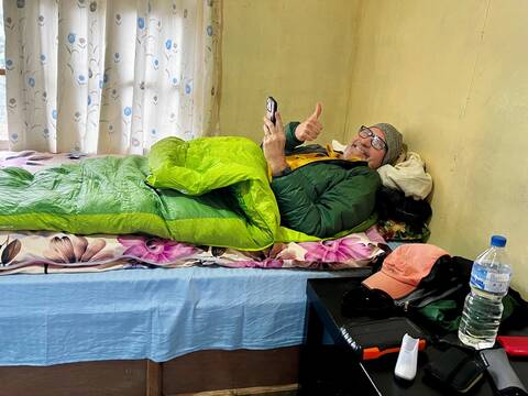 Image Title: Typical Tea House Bunk [Photo Credit: Open Door Travelers]