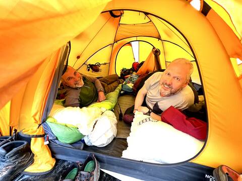 Image Title: Five Star accommodations at Everest Base Camp [Photo Credit: Open Door Travelers]