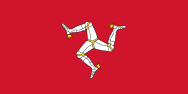 Image Title: Isle of Man Flag [Photo: Open Door Travelers]