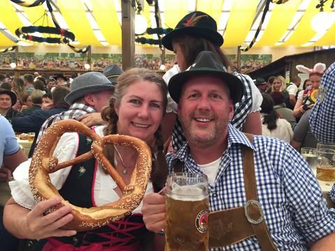 Image Title: Oktoberfest 2017 in Munich [Photo: Open Door Travelers]